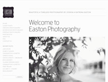 Tablet Screenshot of eastonphoto.com